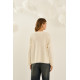 SOUVENIR SWEATER B40D0217-AW26 CREAM 