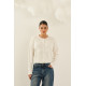 SOUVENIR SWEATER D40V0124-AW26 CREAM