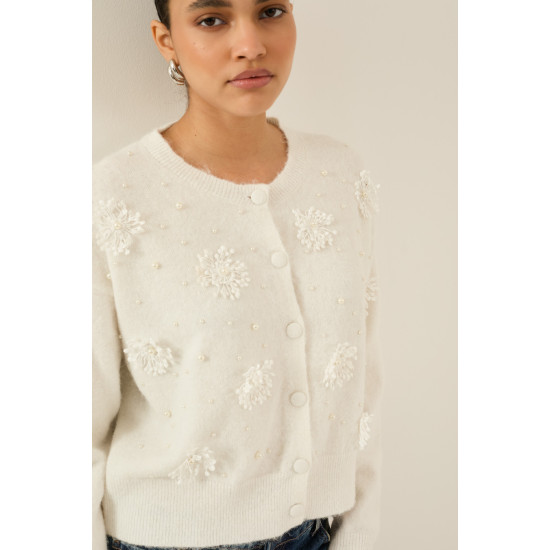 SOUVENIR SWEATER D40V0124-AW26 CREAM