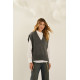 SOUVENIR VEST S40B0055-AW26 ANTHRACITE