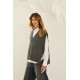 SOUVENIR VEST S40B0055-AW26 ANTHRACITE