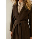 SOUVENIR COAT W40S0311-AW26 CHOCOLATE