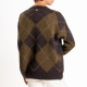 SOUVENIR CARDIGAN Z40R0266-AW26 DARK BROWN