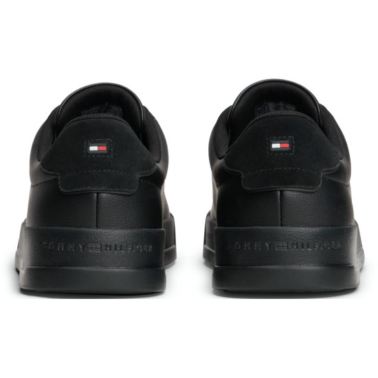 TOMMY HILFIGER TH COURT LTH DETAIL ESS FM0FM05367 0GJ-BLACK/BLACK