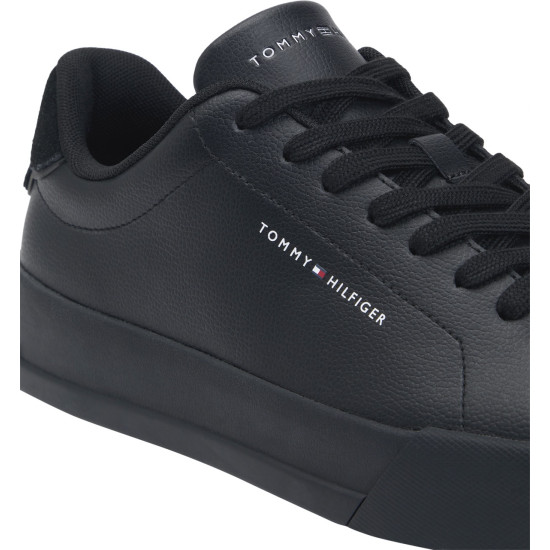 TOMMY HILFIGER TH COURT LTH DETAIL ESS FM0FM05367 0GJ-BLACK/BLACK