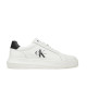 CALVIN KLEIN CHUNKY CUPSOLE MONO SNEAKERS YM0YM01317 0LD-BRIGHT WHITE/BLACK