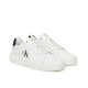 CALVIN KLEIN CHUNKY CUPSOLE MONO SNEAKERS YM0YM01317 0LD-BRIGHT WHITE/BLACK