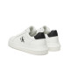 CALVIN KLEIN CHUNKY CUPSOLE MONO SNEAKERS YM0YM01317 0LD-BRIGHT WHITE/BLACK