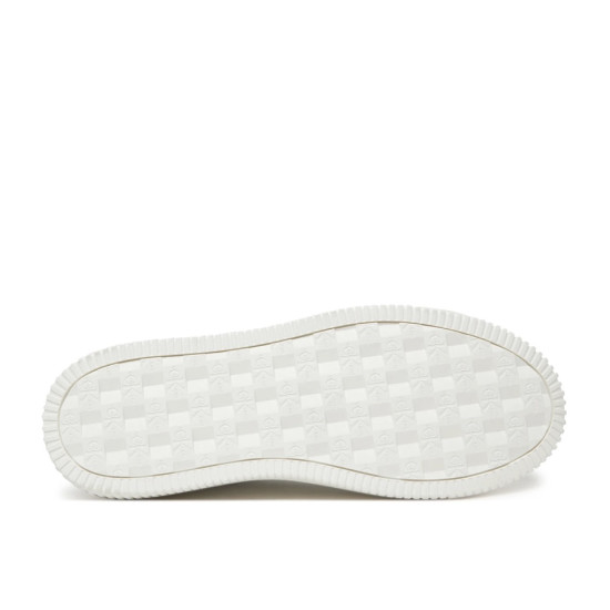 CALVIN KLEIN CHUNKY CUPSOLE MONO SNEAKERS YM0YM01317 0LD-BRIGHT WHITE/BLACK