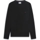 TOMMY HILFIGER STRETCH SLIM FIT LONG SLEEVE TEE MW0MW10804 BDS-BLACK
