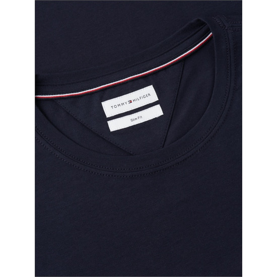 TOMMY HILFIGER STRETCH SLIM FIT LONG SLEEVE TEE MW0MW10804 DW5