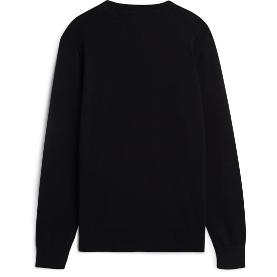 TOMMY HILFIGER WCC SIGNATURE CREW NECK TSHIRT MW0MW14748 BDS-BLACK