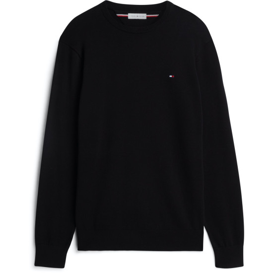 TOMMY HILFIGER WCC SIGNATURE CREW NECK TSHIRT MW0MW14748 BDS-BLACK