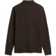 TOMMY HILFIGER 1985 REGULAR LS POLO MW0MW20183 HJT-CHOCOLATE