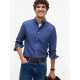 TOMMY HILFIGER SOLID HERITAGE OXFORD RF SHIRT MW0MW35774 0GY-AEGEAN SEA 