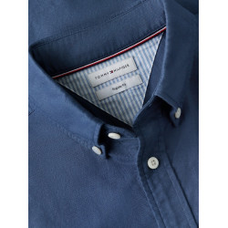 TOMMY HILFIGER SOLID HERITAGE OXFORD RF SHIRT MW0MW35774 0GY
