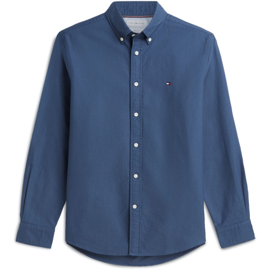 TOMMY HILFIGER SOLID HERITAGE OXFORD RF SHIRT MW0MW35774 0GY