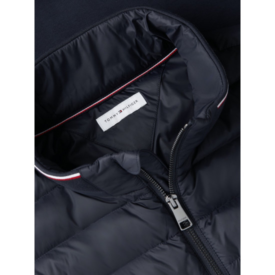 TOMMY HILFIGER MIX MEDIA ESS RWB STAND COLLAR MW0MW41329 DW5
