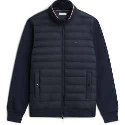 TOMMY HILFIGER MIX MEDIA ESS RWB STAND COLLAR MW0MW41329 DW5
