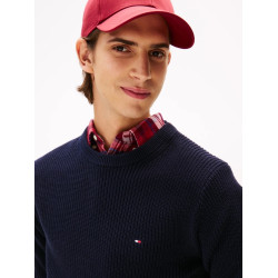 TOMMY HILFIGER RWB RIB CREW NECK MW0MW41516 DW5