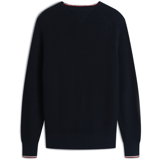 TOMMY HILFIGER RWB RIB CREW NECK MW0MW41516 DW5