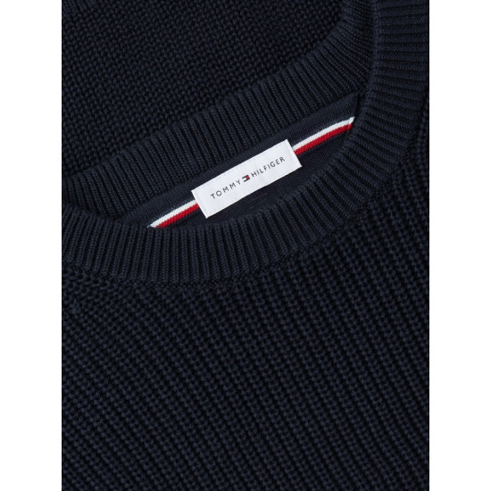 TOMMY HILFIGER RWB RIB CREW NECK MW0MW41516 DW5
