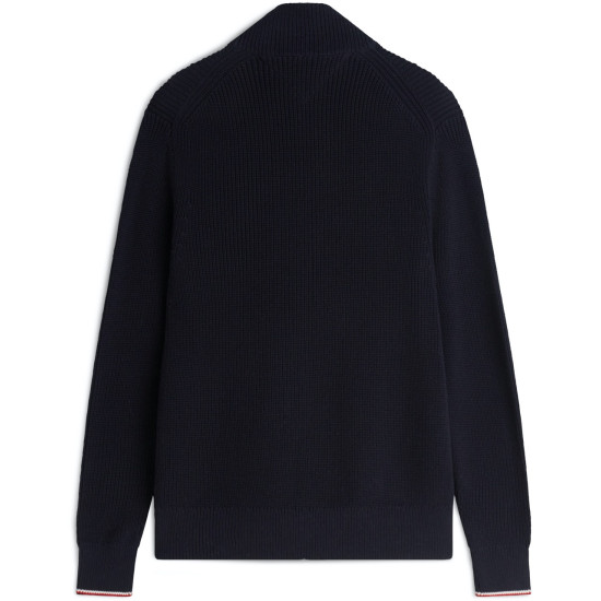 TOMMY HILFIGER RWB RIB ZIP THROUGH MW0MW41517 DW5