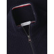 TOMMY HILFIGER RWB RIB ZIP THROUGH MW0MW41517 DW5
