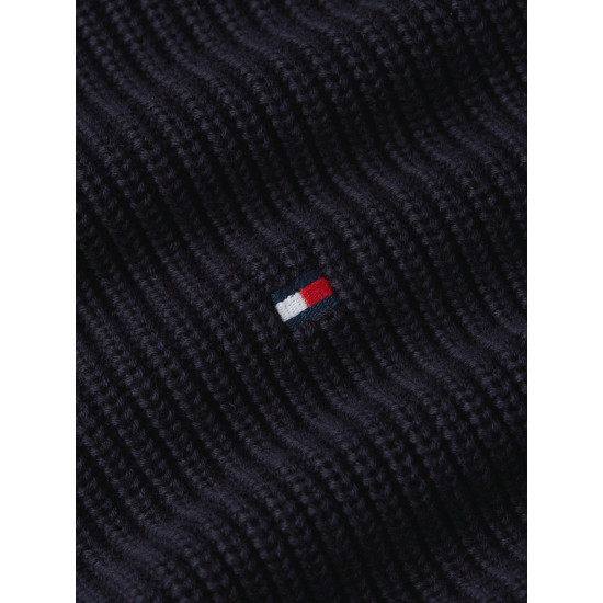 TOMMY HILFIGER RWB RIB ZIP THROUGH MW0MW41517 DW5