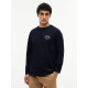 TOMMY HILFIGER SCRIPT STACK LONGSLEEVE REGULAR TEE MW0MW43225 DW5-DESSERT SKY