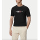 TOMMY HILFIGER SCRIPT FLAG REGULAR TEE MW0MW43226 BDS-BLACK
