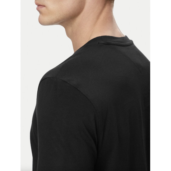 TOMMY HILFIGER SCRIPT FLAG REGULAR TEE MW0MW43226 BDS-BLACK