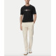 TOMMY HILFIGER SCRIPT FLAG REGULAR TEE MW0MW43226 BDS-BLACK