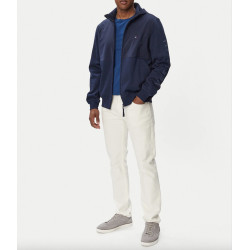 TOMMY HILFIGER PERFORMANCE GRAPHIC ZIP THROUGH MW0MW43443 DCC-CARBON NAVY