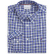 TOMMY HILFIGER FLEX POPLIN TARTAN BTD RF SHIRT MW0MW44595 0MS-ANCIENT BLUE/CHECK