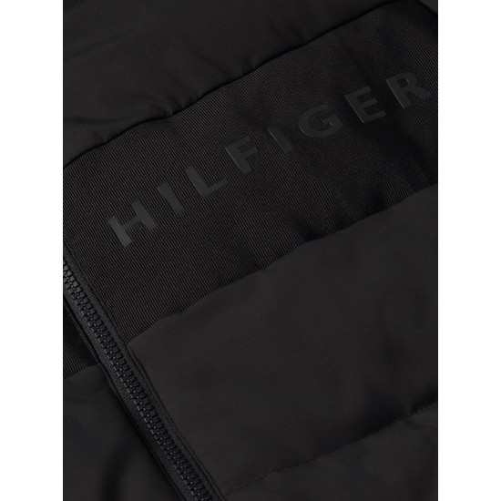 TOMMY HILFIGER DETACHABLE HOODED BRANDED PUFFER MW0MW45273 BDS