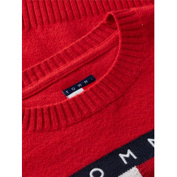 TOMMY JEANS SPARKLE FLAG SWEATER EXT DW0DW21690 XMD