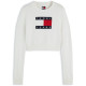 TOMMY JEANS SPARKLE FLAG SWEATER EXT DW0DW21690 YBH