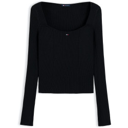 TOMMY JEANS SQUARE NECK SWEATER DW0DW23544 BDS
