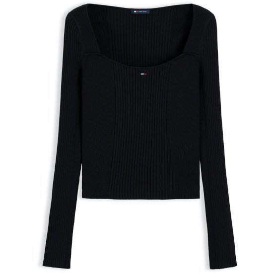 TOMMY JEANS SQUARE NECK SWEATER DW0DW23544 BDS