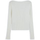 TOMMY JEANS SQUARE NECK SWEATER DW0DW23544 YBH