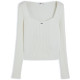 TOMMY JEANS SQUARE NECK SWEATER DW0DW23544 YBH