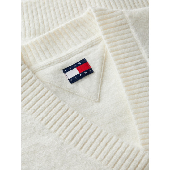 TOMMY JEANS FLUFFY BADGE CARDIGAN EXT DW0DW23830 YBH