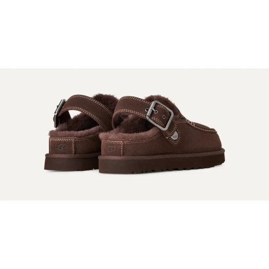 UGG GOLDENSTAR EVELINA CLOG 1180251 BCDR-BURNT CEDAR