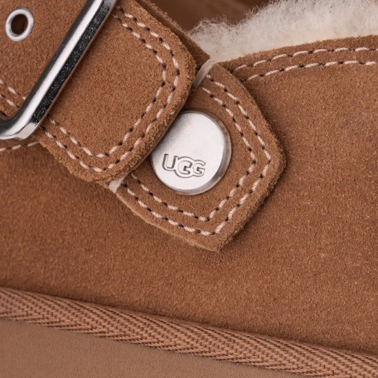 UGG GOLDENSTAR EVELINA CLOG 1180251 CHE-CHESTNUT
