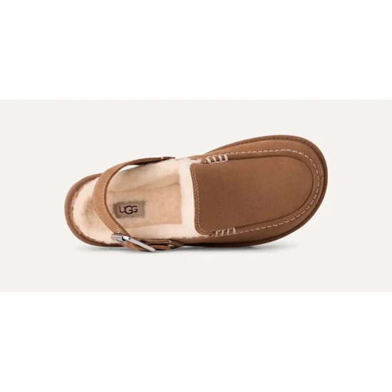 UGG GOLDENSTAR EVELINA CLOG 1180251 CHE-CHESTNUT