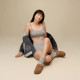 UGG GOLDENSTAR EVELINA CLOG 1180251 CHE-CHESTNUT