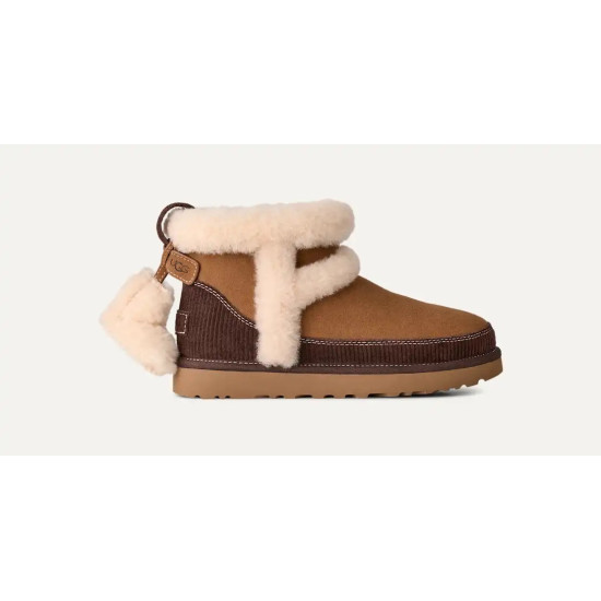 UGG CLASSIC MINI HERI 1180434 CHE-CHESTNUT