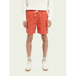 SCOTCH & SODA MID LENGTH RECYCLED POLYESTER SWIM SHORTS 160604