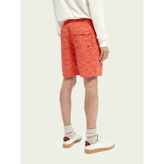 SCOTCH & SODA MID LENGTH RECYCLED POLYESTER SWIM SHORTS 160604